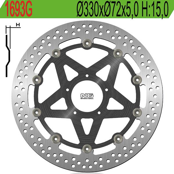 DISCO FRENO NG DUCATI DESMOSEDICI - PANIGALE 1000/1199