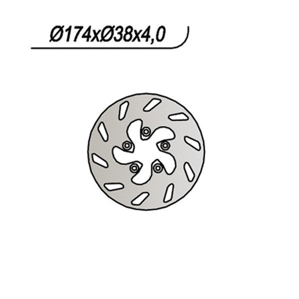 DISCO FRENO NG ITALJET DRAGSTER 50/125/180