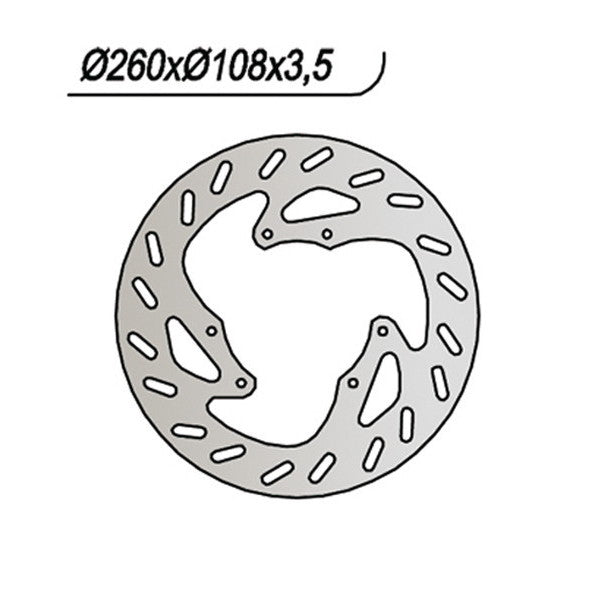 DISCO FRENO NG GILERA RCR-SMT 50 - DERBI SENDA SM X-TREME 50