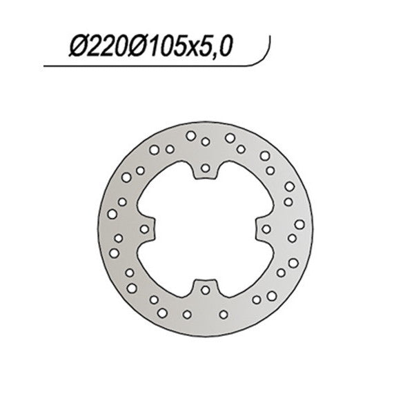 DISCO FRENO NG HONDA DOMINATOR 650