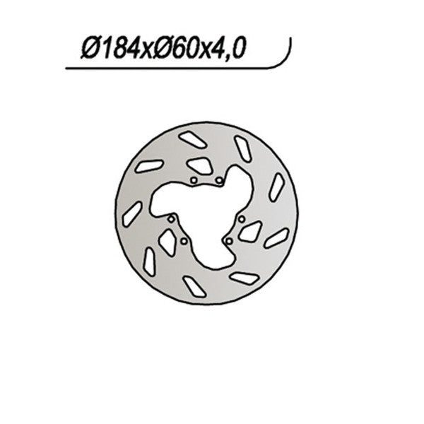 DISCO FRENO NG GILERA GSM-ZULU-CANNIBAL 50