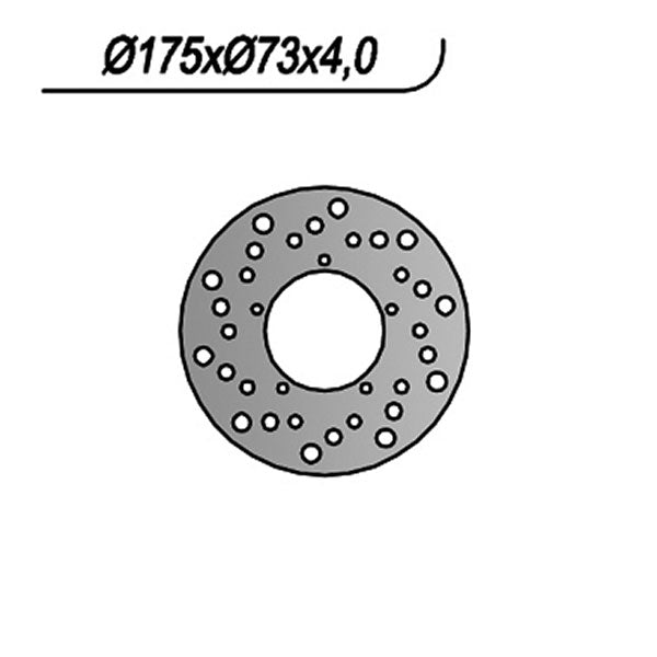 DISCO FRENO NG PIAGGIO NRG - ZIP 50 4T