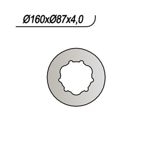 DISCO FRENO NG FANTIC MOTOR CLUBMAN 125/250 - KEY ROO 260