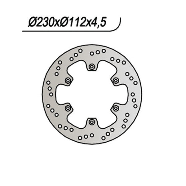 DISCO FRENO NG APRILIA PEGASO TUAREG RX 50 - YAMAHA DT-R 50