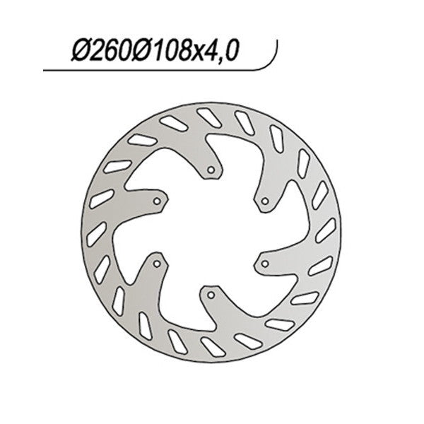 DISCO FRENO NG FACTORY CHRONO SM 50 - YR 50/250