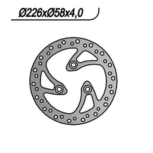 DISCO FRENO NG PEUGEOT ELYSTAR TDSI 50