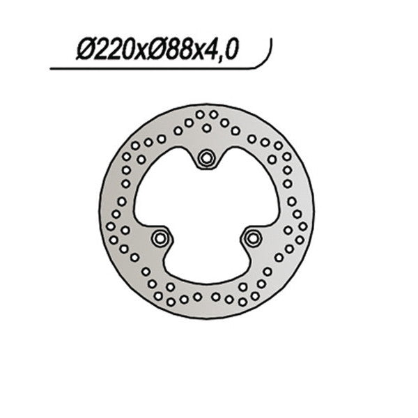 DISCO FRENO NG HONDA SH SCOOPY FIFTY 50 - SH 100