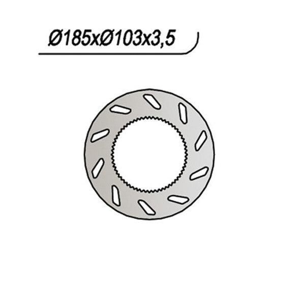 DISCO FRENO NG AJP ENDURO R 50