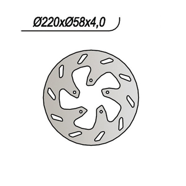 DISCO FRENO NG PIAGGIO - GILERA - BETA - APRILIA