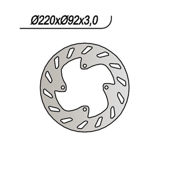 DISCO FRENO NG YAMAHA DT LC 50 - TT-R LW/TT-R-LWE 125