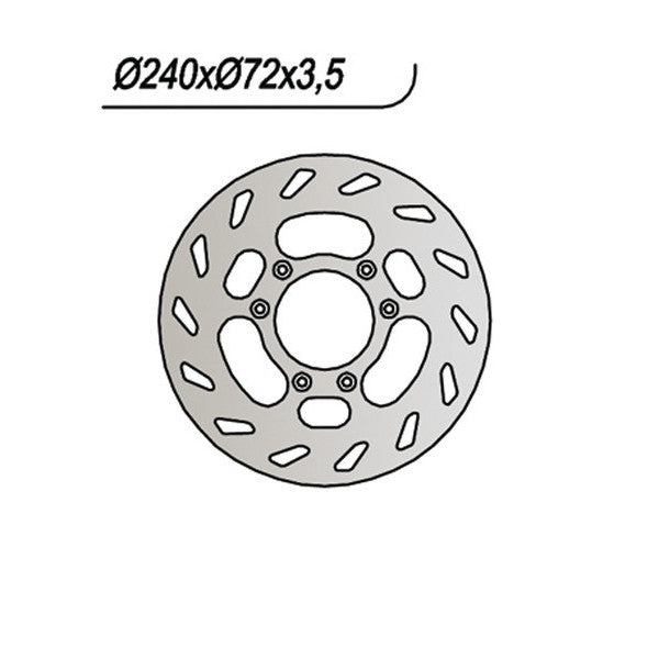 DISCO FRENO NG BETAMOTOR RK6 - RR MOTARD - RR6 50