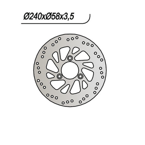 DISCO FRENO NG CAGIVA CUCCIOLO - NUVOLA 125