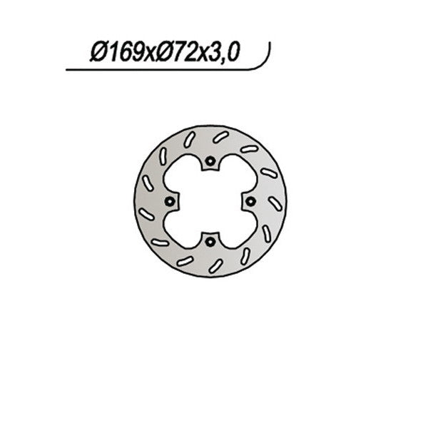 DISCO FRENO NG HM - VENT CRX 10/10 JUNIOR/SENIOR RACING 50