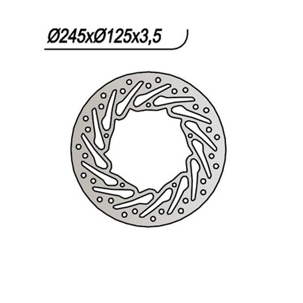 DISCO FRENO NG DERBI GP1 125/250