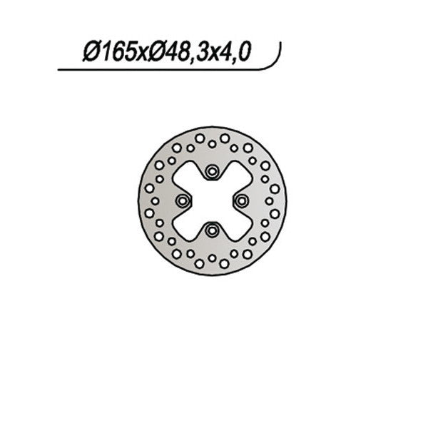 DISCO FRENO NG BOMBARDIER-CAN AM DS-DS BAJA DS X 650