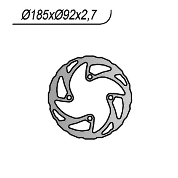 DISCO FRENO NG BETAMOTOR EVO-REV 125/200/250/300