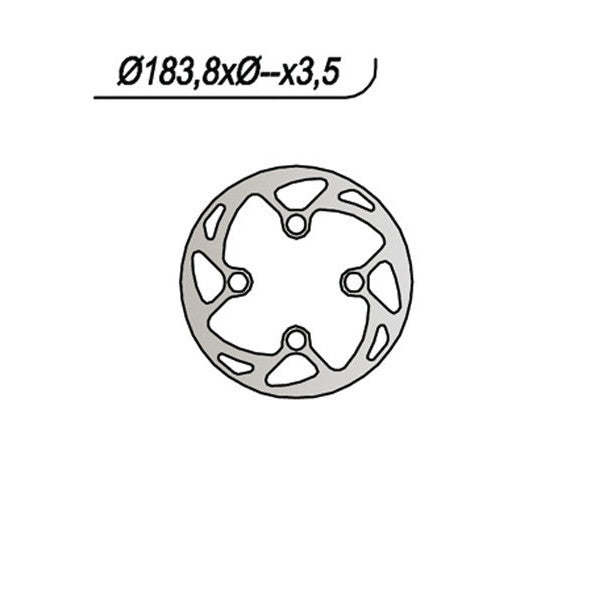 DISCO FRENO NG MONTESA HONDA COTA 315 R 250