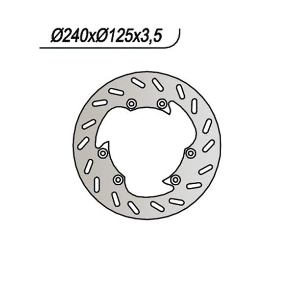 DISCO FRENO NG DERBI SENDA R-SM 50