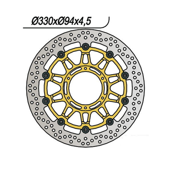 DISCO FRENO NG HONDA CBR RR FIREBLADE 929-954