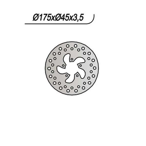 DISCO FRENO NG BETAMOTOR REV 80