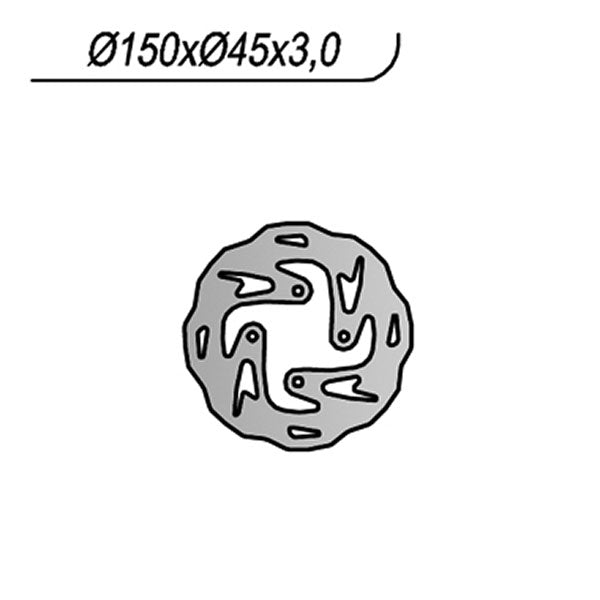 DISCO FRENO NG GAS GAS TXT PRO 125/200/280