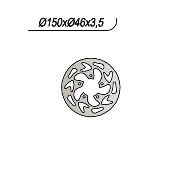 DISCO FRENO NG GAS GAS TXT BOY - ROOKIE 50/80