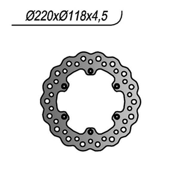 DISCO FRENO NG SUZUKI RM 125/250 - DR-Z E-S 400
