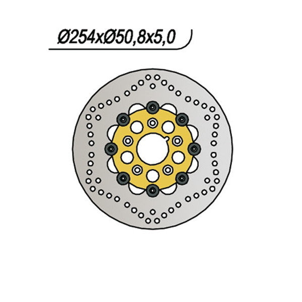 DISCO FRENO NG HARLEY DAVIDSON DYNA GLADES