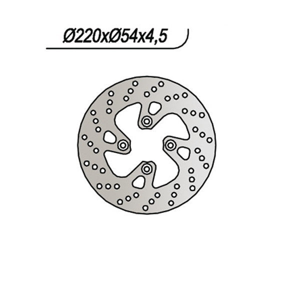 DISCO FRENO NG YAMAHA - MBK