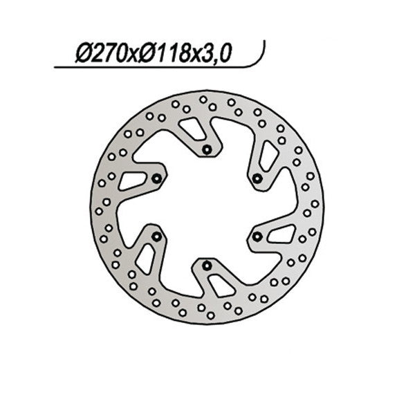 DISCO FRENO NG YAMAHA YZ-F 250/450 - SUZUKI DR-RM 125/250/400