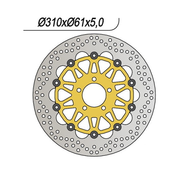 DISCO FRENO NG KAWASAKI