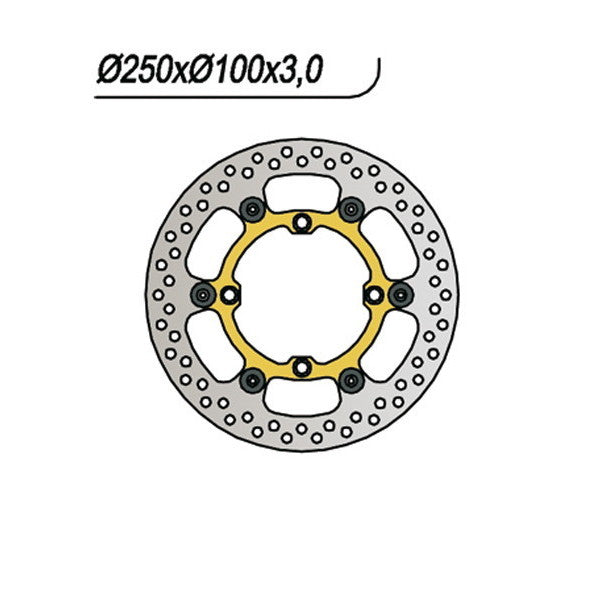 DISCO FRENO NG KAWASAKI KDX 200