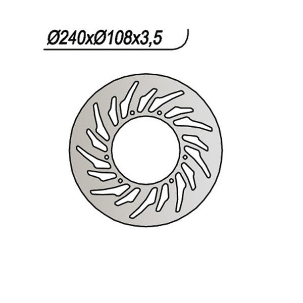 DISCO FRENO NG YAMAHA DT-R 50 - XT-R 125 - MBK X-LIMIT 50