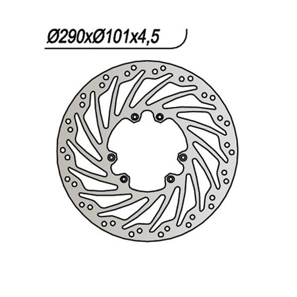 DISCO FRENO NG HONDA CR R SM 125/250 - SL 230