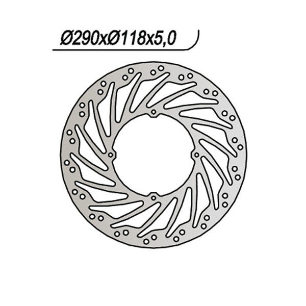 DISCO FRENO NG YAMAHA YZ F 450 - SUZUKI DR R-Z-SE 125/250/400