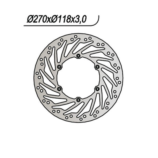 DISCO FRENO NG YAMAHA WR F 450 - SUZUKI DR ZE/S 400