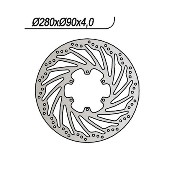 DISCO FRENO NG RIEJU NKD 50/125 - RS 2 PRO/NAKED 125