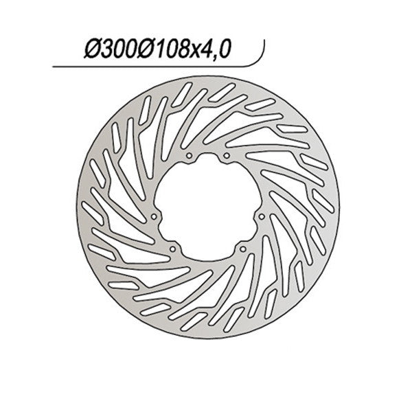 DISCO FRENO NG APRILIA SX - DERBI SENDA SM 50