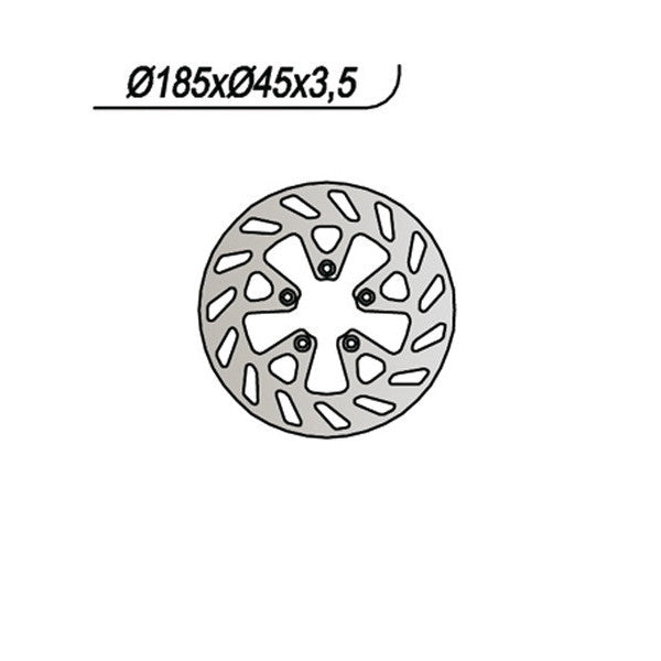 DISCO FRENO NG BETAMOTOR RR ENDURO/MOTARD 50