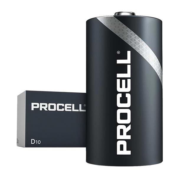 PILA ALCALINA PROCELL D PC1300 (SCATOLA DA 10PZ)