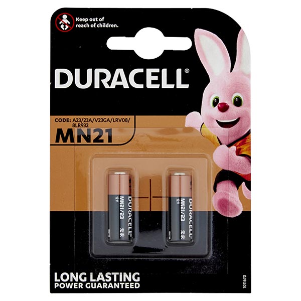 BLISTER 2 X MN21 DURACELL ALCALINE (SCATOLA 10 BLISTER)