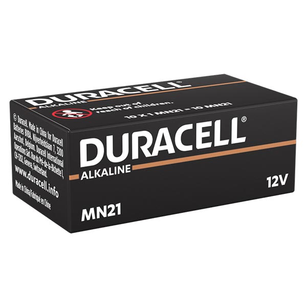 PILA MN21 12V DURACELL ALCALINE (SCATOLA 10PZ)