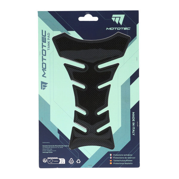 PROTEZIONE SERBATOIO MOTOTEC T2 COLOR CARBONIO
