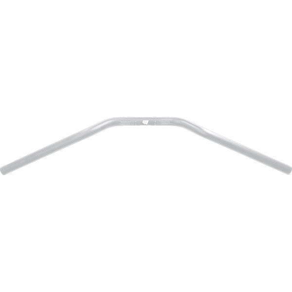 MANUBRIO STRADA MOTOTEC PIEGA BASSA DA 22MM COLOR ARGENTO