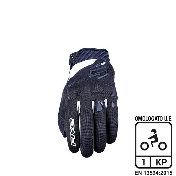 GUANTI FIVE RS3 EVO BLACK/WHITE (L)