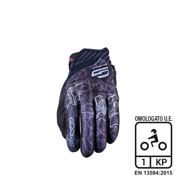 GUANTI DONNA FIVE RS3 EVO GRAPHICS BOREAL (XS)