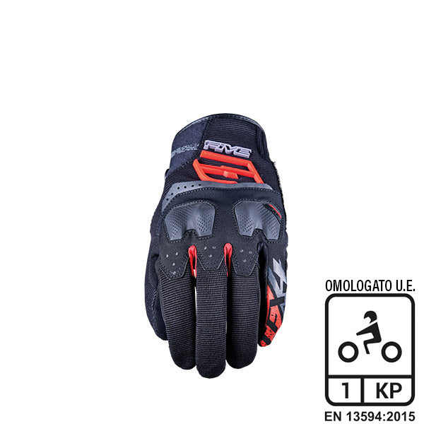 GUANTI FIVE TFX4 BLACK/RED (XXL)