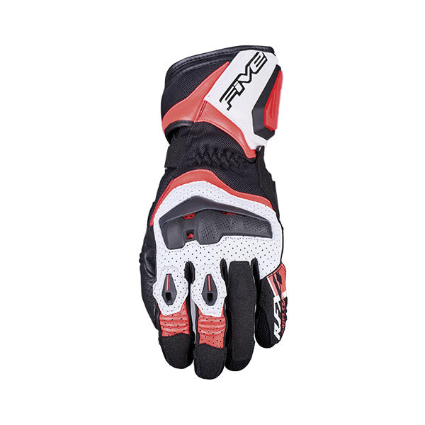 GUANTI FIVE RFX4 EVO AIRFLOW WHITE / FLUO RED (XXL)