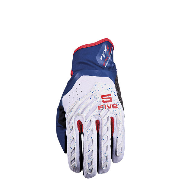 GUANTI FIVE TFX5 GREY / BLUE / RED (XXL)