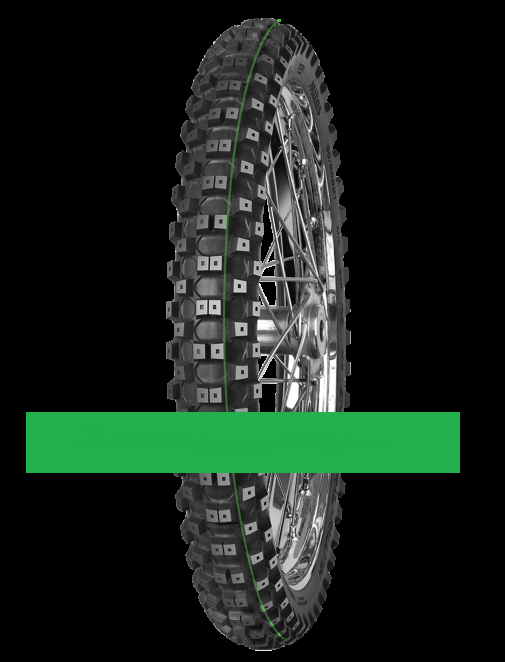 MITAS 90/90 B21 54R ENDURO TRAIL-RALLY SUPER LIGHT  MH TT (Raya verde) M+S